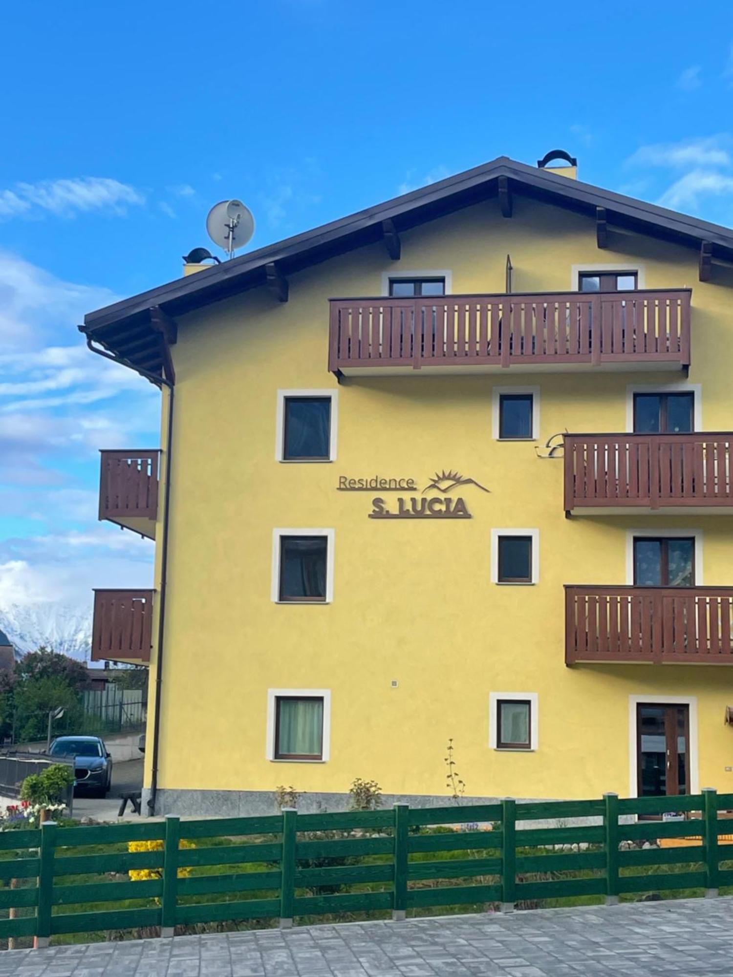 Residence S Lucia - Appartamenti Alle Porte Di Bormio Вальдизотто Экстерьер фото